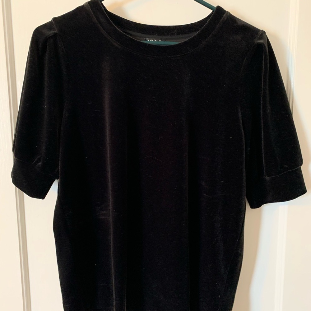 Ann Taylor Velvet Top